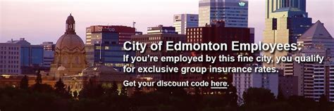 city of edmonton employee discounts